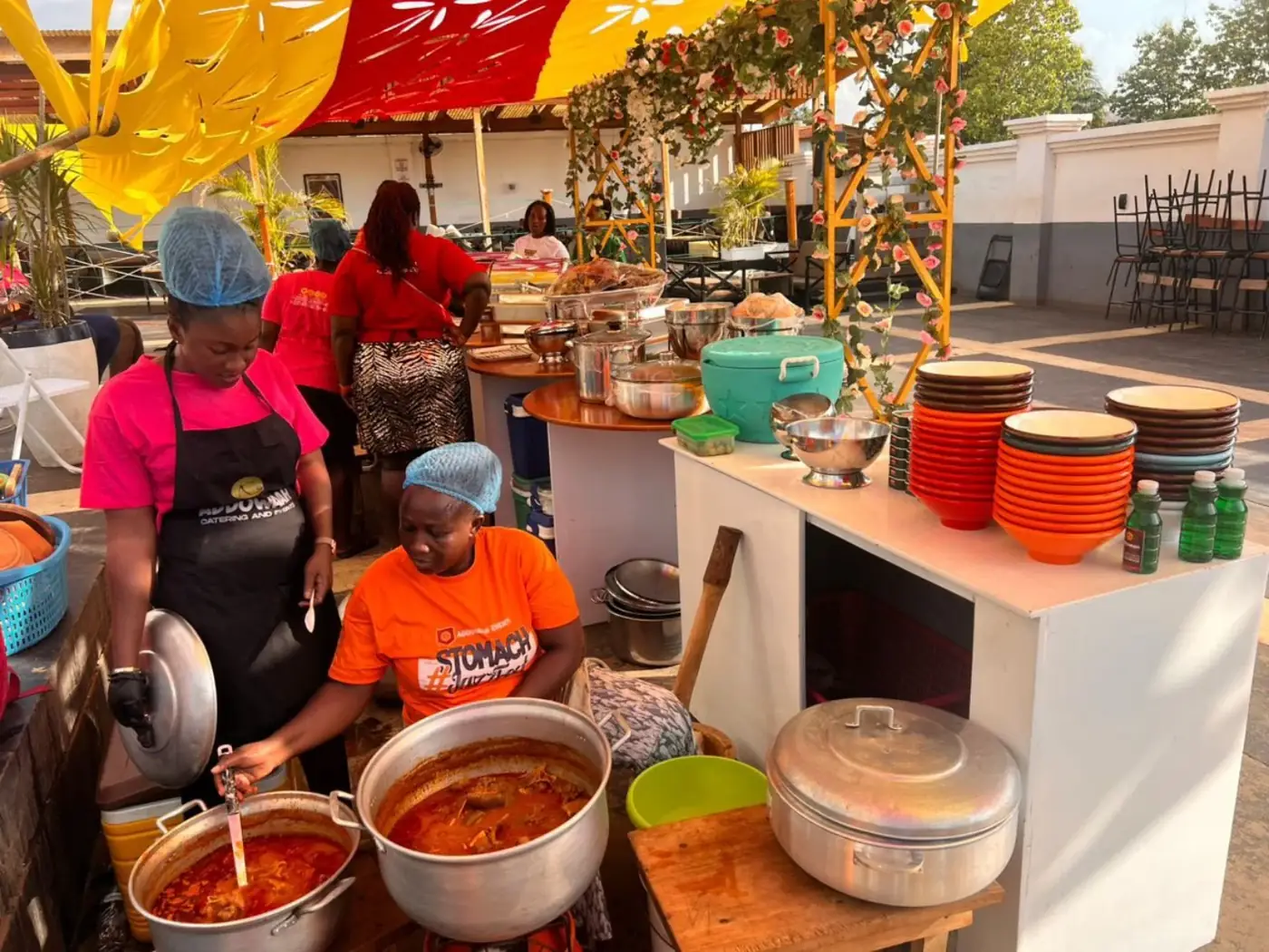 Outdoor Catering Team