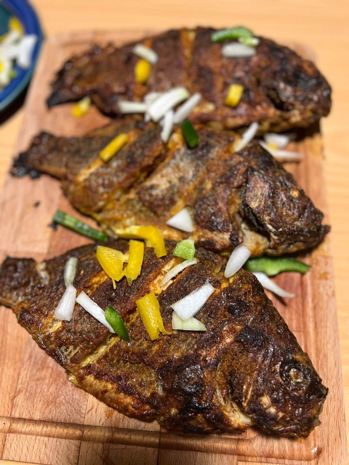 Grilled tilapia