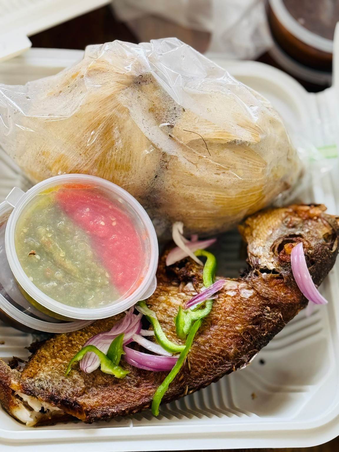 Kenkey fish and pepper deal