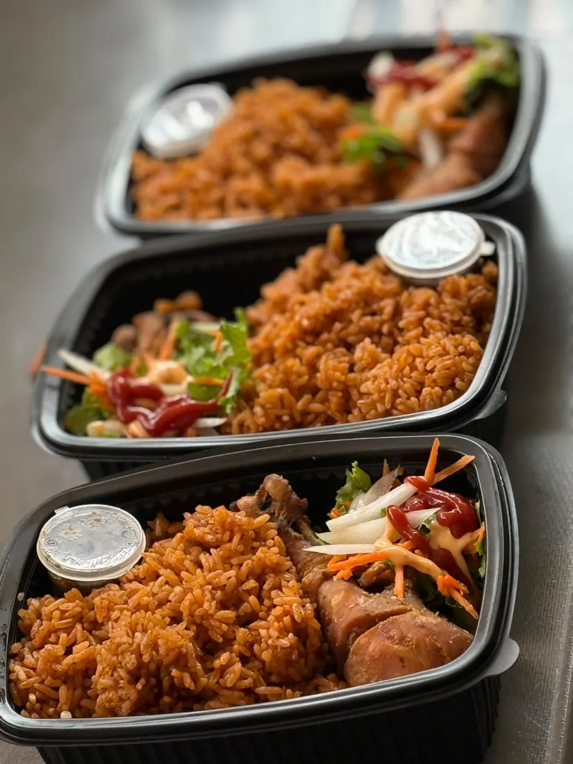 Jollof Rice and Chicken